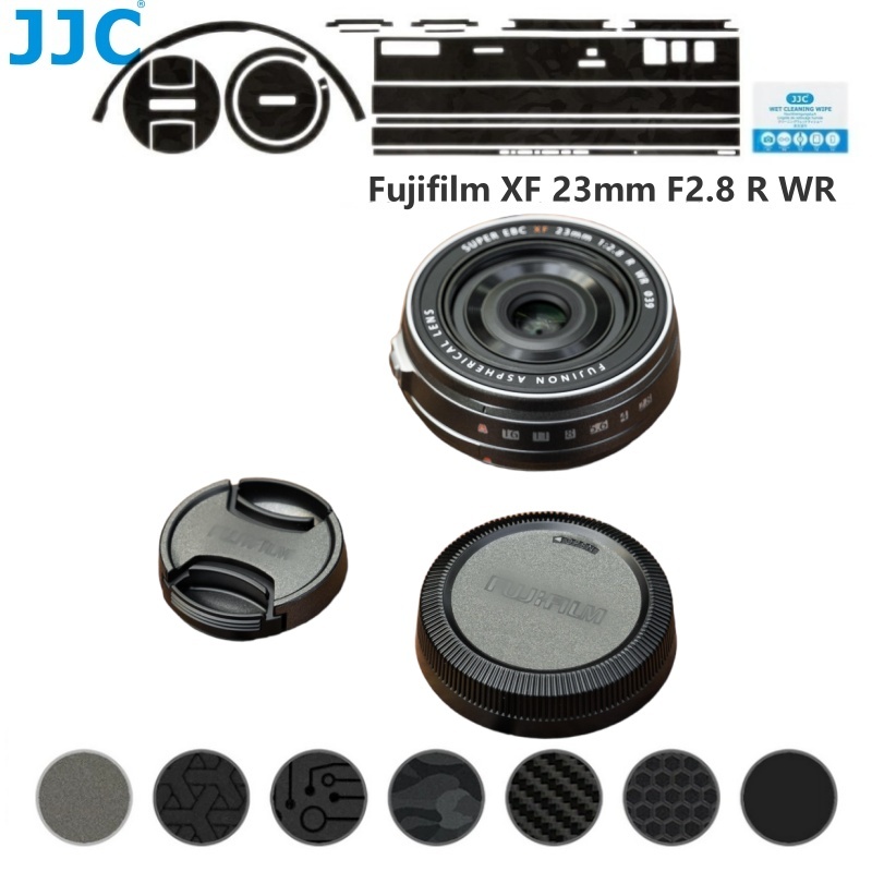JJC เลนส์กล้องผิว 3M สติกเกอร์สําหรับ Fuji Fujifilm XF 23mm F2.8 R WR กล้อง Anti-scratch Decal ป้องก