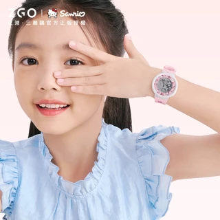 ZGOx Sanrio นาฬิกานักเรียนหญิงมัธยมต้นสาวน้อยเด็กกันน้ํานาฬิกาอิเล็กทรอนิกส์ Junior High School Girl 8551 RRID