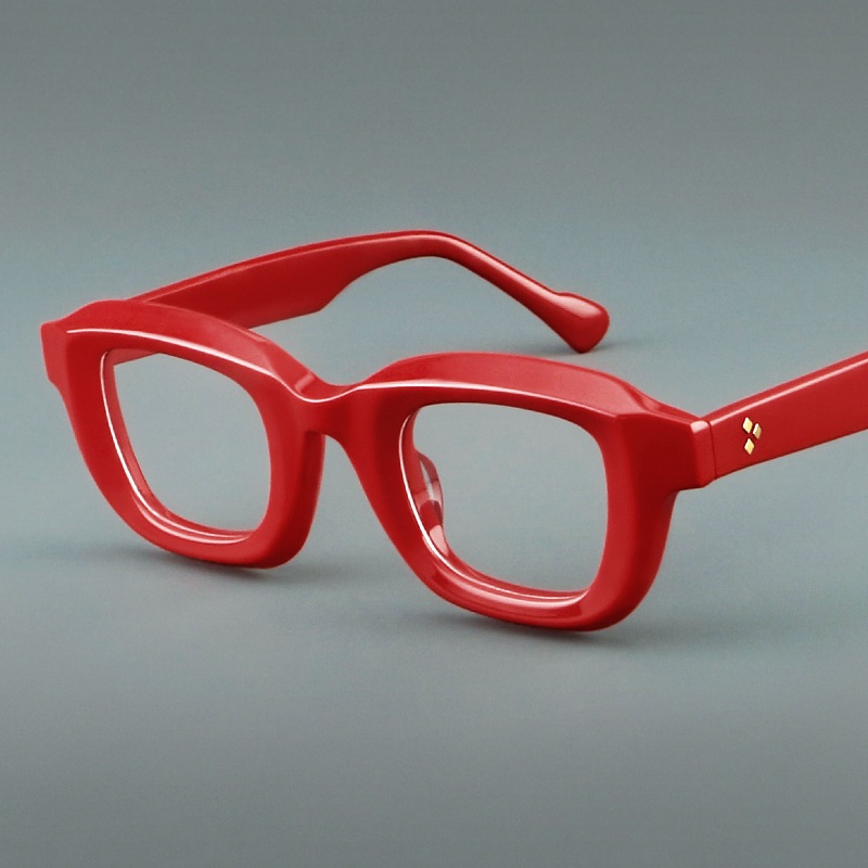 Retro คุณภาพสูง Acetate กรอบแว่นตาสําหรับผู้ชายผู้หญิงแฟชั่นกรอบแว่นตา A6624