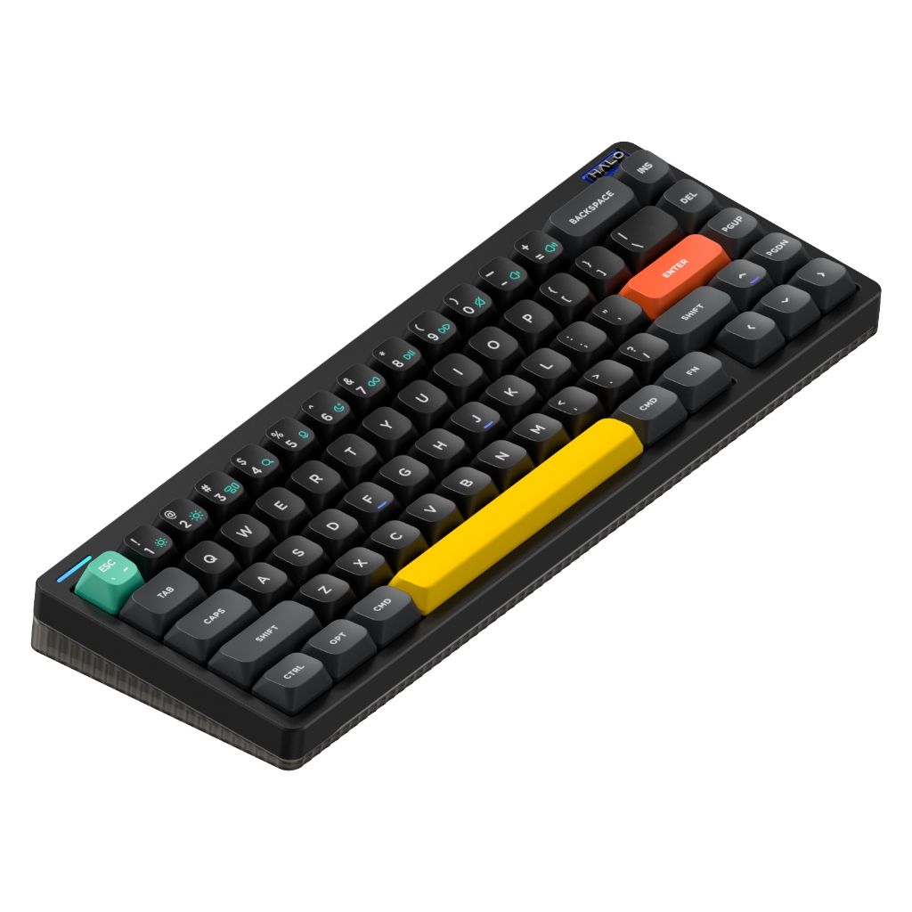 NuPhy Halo65 V2 คีย์บอร์ดไร้สาย 65% Hot Swappable คีย์บอร์ดเกมแบบกําหนดเองรองรับ Mac/Windows/iPad