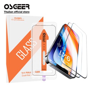 Osgeer กระจกเทมเปอร์ปกป้องหน้าจอ TOP 9H+ ฟิล์มแก้วสําหรับ iP…