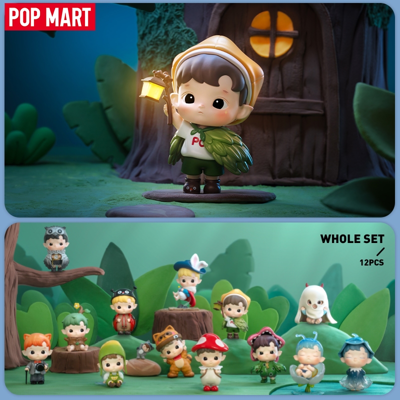 POP MART HACIPUPU Adventures In The Woods Series Figures Blind Box Action Toys Figure Birthday Gift Kid Toy(full set)