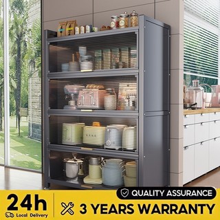 Kitchen Multi-Layer Storage Cabinet Multi-Functional Small Appliance Storage Cabinet Dustproof And Insect-Proof