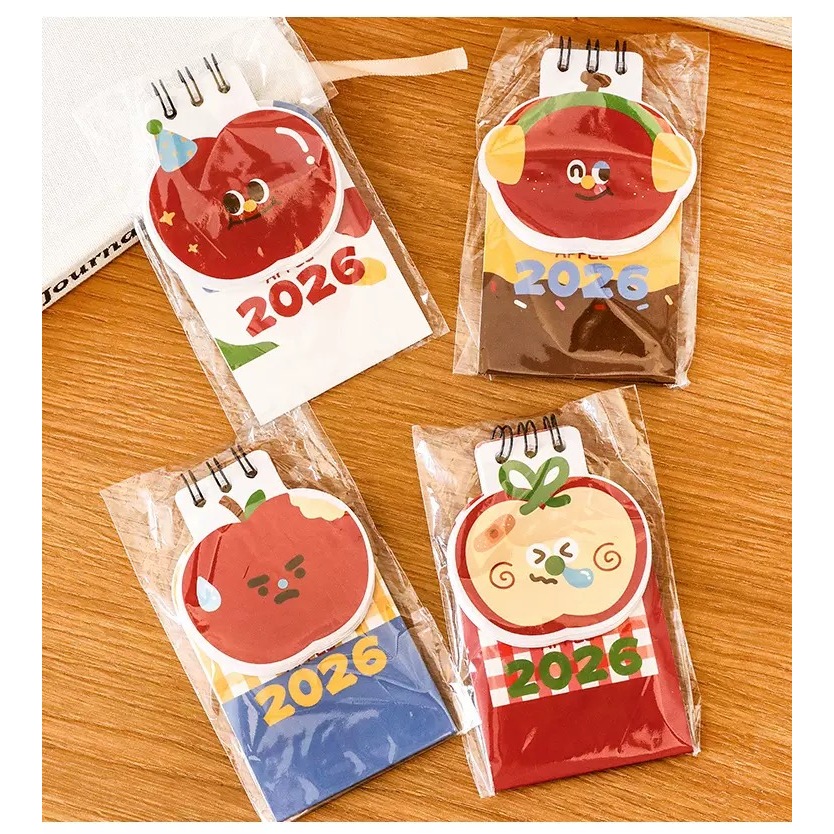 2026 ปฏิทินตั้งโต๊ะที่เรียบง่ายสร้างสรรค์มินิพกพาปฏิทินไม่พิมพ์ตกแต่งเดสก์ท็อปแผนหมัดปฏิทินตั้งโต๊ะขนาดเล็ก - รูปที่ 4
