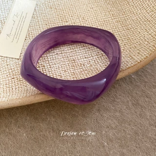 สร้อยข้อมือวินเทจย้อมเรซิ่น สไตล์อเนกประสงค์ เหมาะสำหรับสวมใส่ในหลากหลายโอกาส