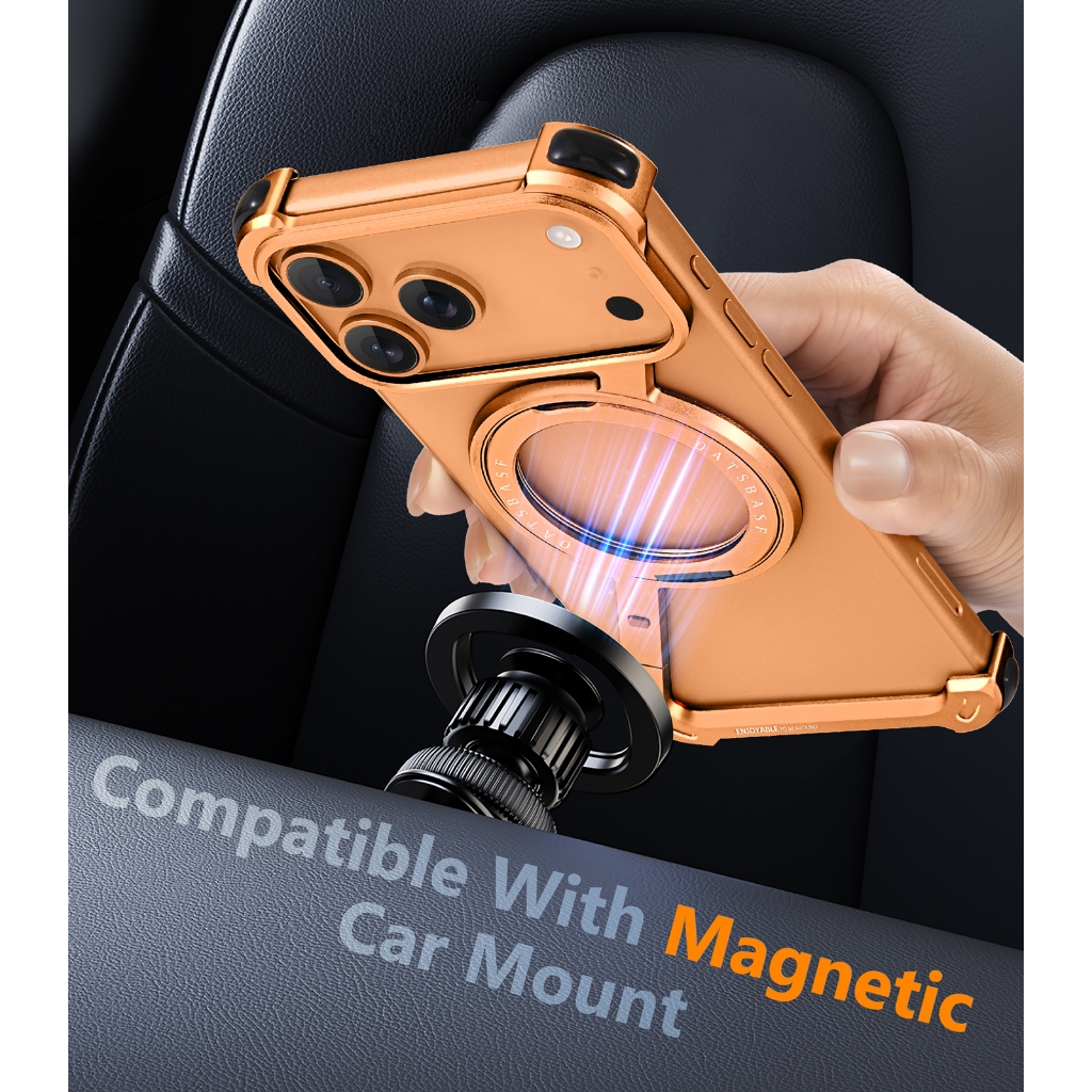 Oatsbasf Z Case เคสไอโฟน เคสโทรศัพท์ โลหะ กันกระแทก บางพิเศษ สําหรับ iPhone 17 Air / 17 Pro / 17 ProMax - รูปที่ 4