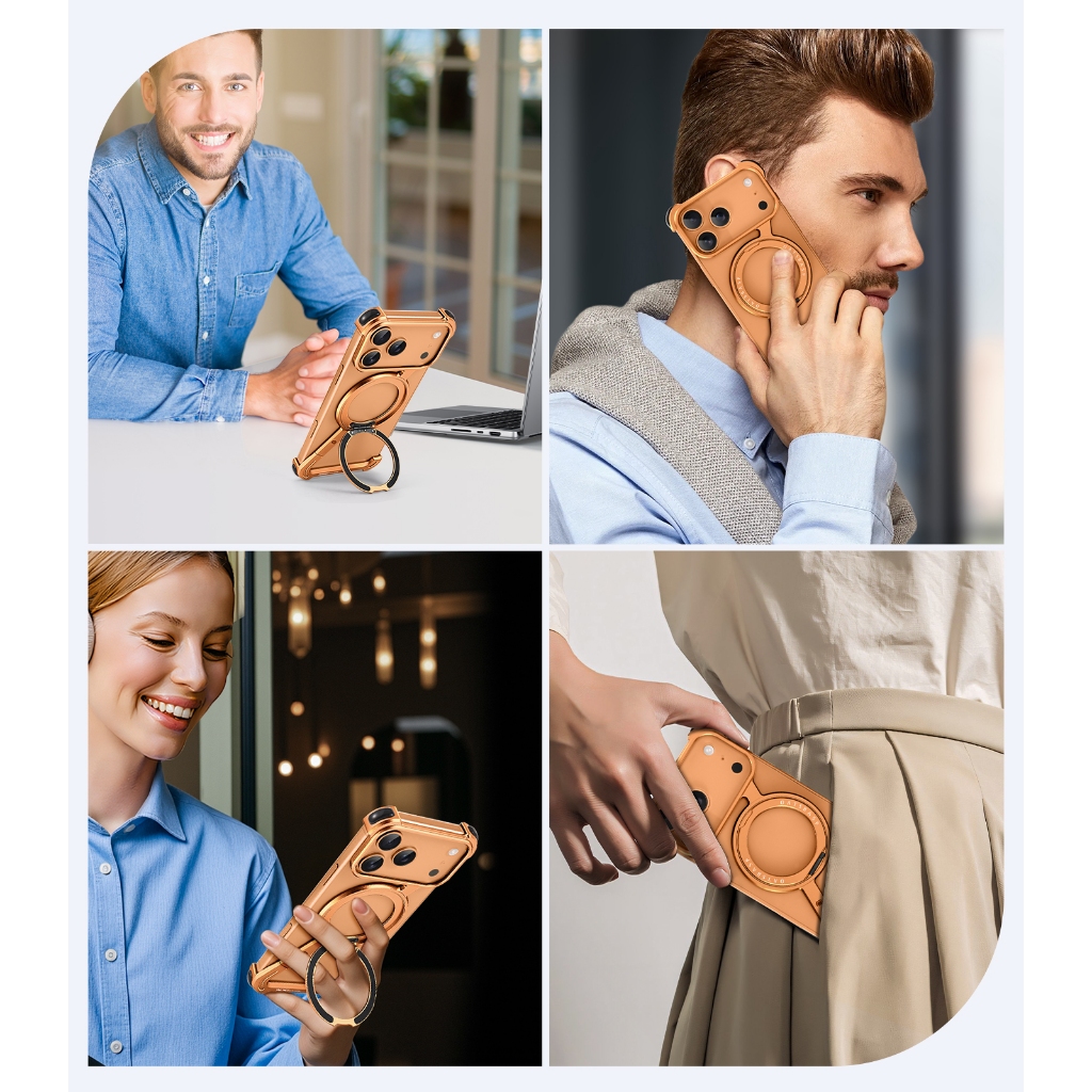 Oatsbasf Z Case เคสไอโฟน เคสโทรศัพท์ โลหะ กันกระแทก บางพิเศษ สําหรับ iPhone 17 Air / 17 Pro / 17 ProMax - รูปที่ 7