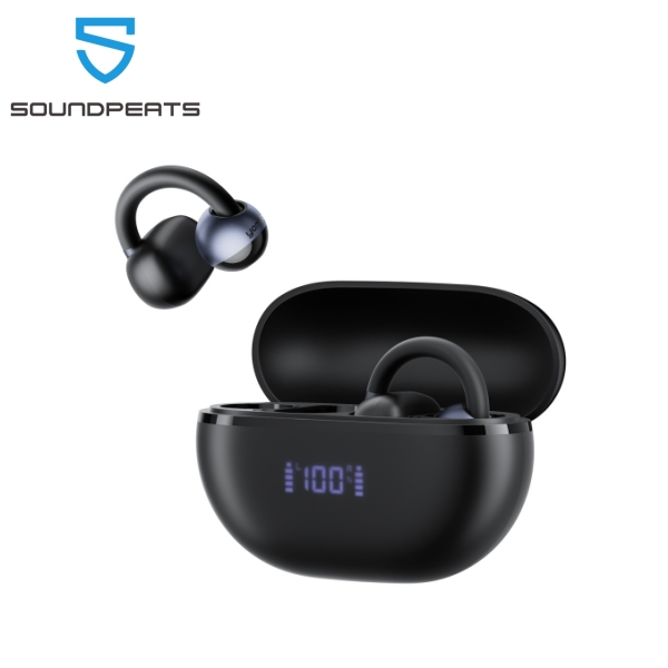 SoundPEATS TRUEFREE Yamdrok NC1 Bluetooth 5.4 หูฟังแบบหนีบ จอแสดงผล LED ลดเสียงรบกวน