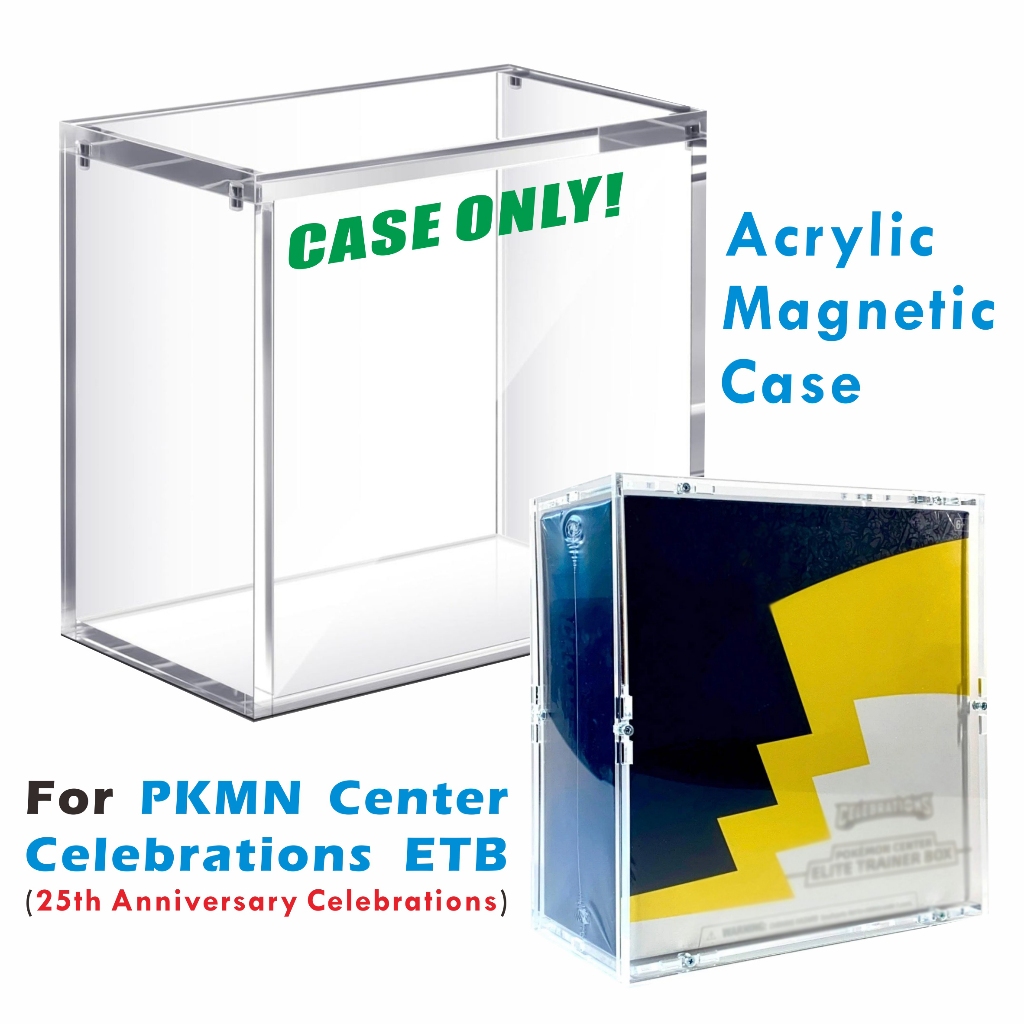 Acrylic Magnetic case For PKMN Center ETB(25th Anniversary Celebrations)