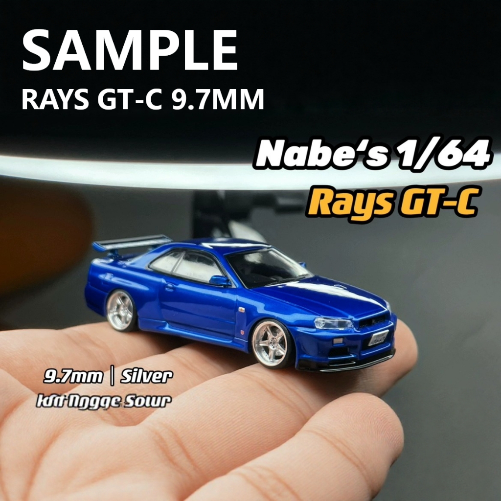 Chika RAYS GT-C/57CR/GTP Series Model Car Wheels Custom
