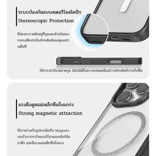 CASEBANG เคสไอโฟนแม่เหล็ก ซีรีส์ภาพประกอบ Mikko ด้านหลังถอดเปลี่ยนได้ กันกระแทก เข้ากันได้กับ iPhone รุ่น 15,16,17