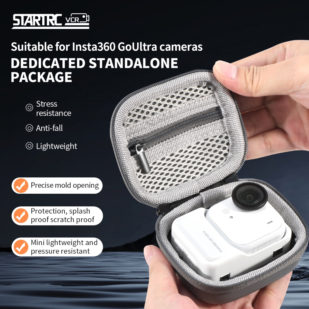 สําหรับ Insta360 Go Ultra Storage Bag Thumb Camera Mini Single Machine Hand in Hand Bag Accessories