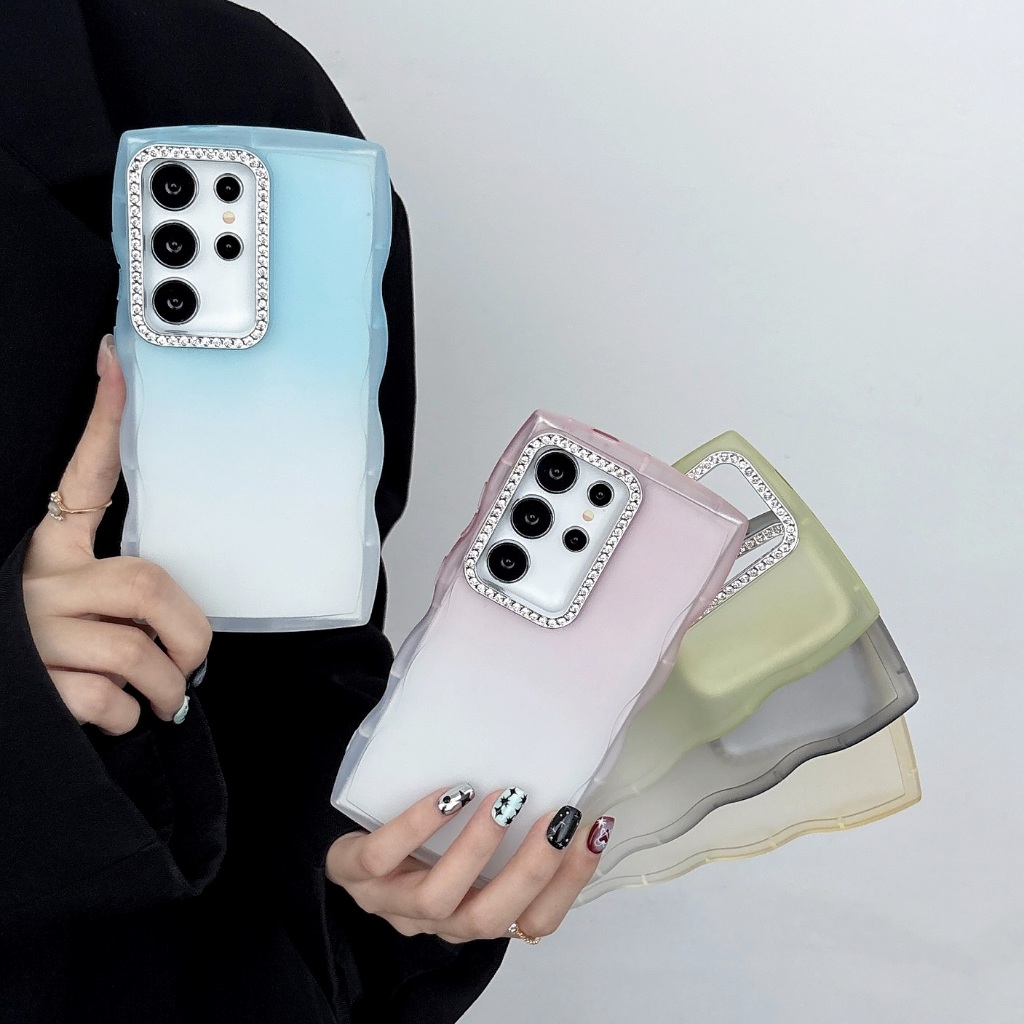 SAMSUNG เคสโทรศัพท์ไล่โทนสีสําหรับSamsung S20FE S21 S21FE S21P S21U S22 S22P S22U S23U S23 S23FE S23