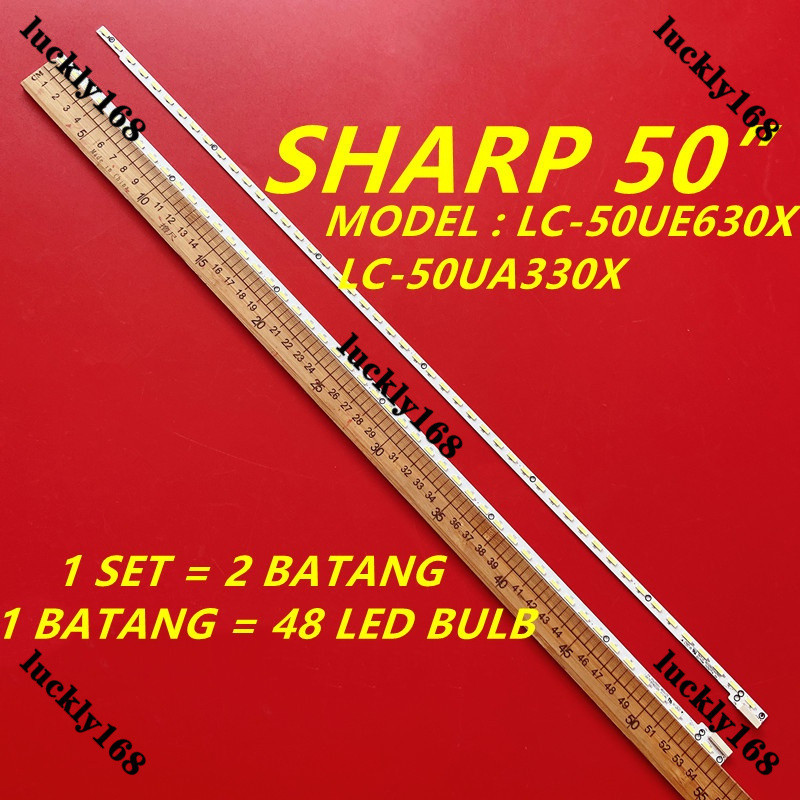 LC-50UA330X / LC-50UE630X 50 INCH LED TV BACKLIGHT LAMPU TV 50" SHARP BACKLIGHT 50UA330X 50UE630X 50