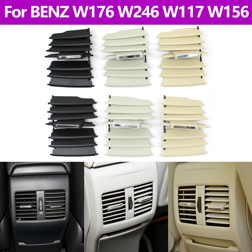 สําหรับ Mercedes Benz AB CLA GLA Class W176 W246 W117 W156 2011-2019 ด้านหลังเครื่องปรับอากาศ AC Vent Grille ซ้ายขวาชุดซ่อม