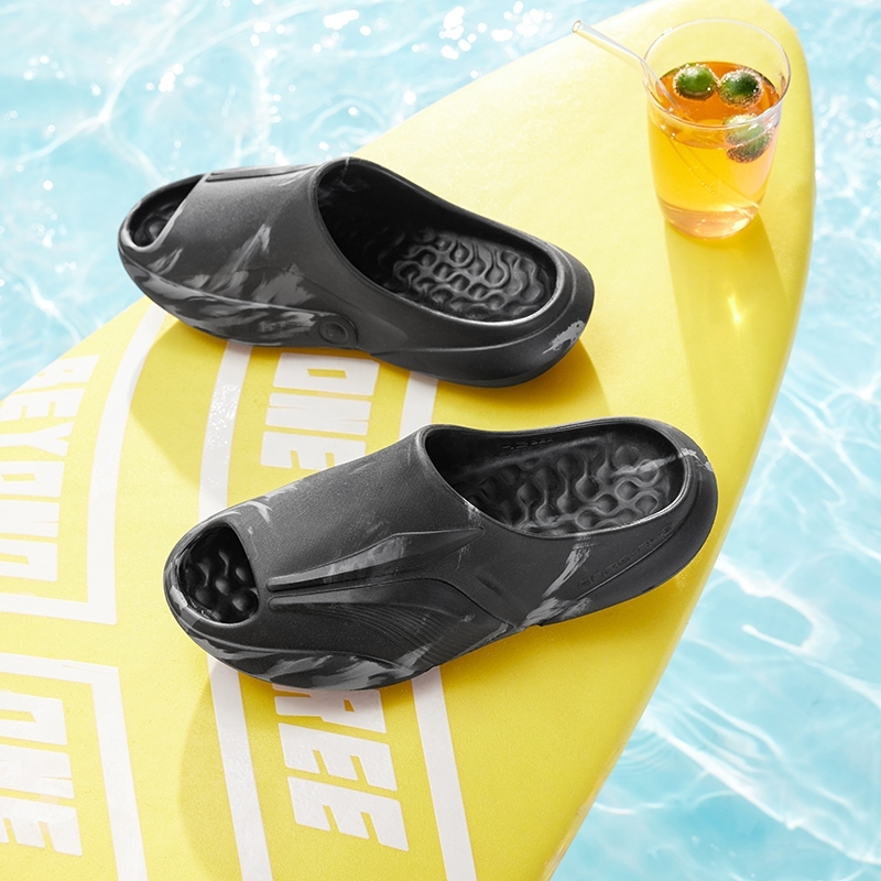 361 องศากีฬา Furious รองเท้าแตะผู้ชายสไลด์อินเทรนด์กลางแจ้ง 672521113