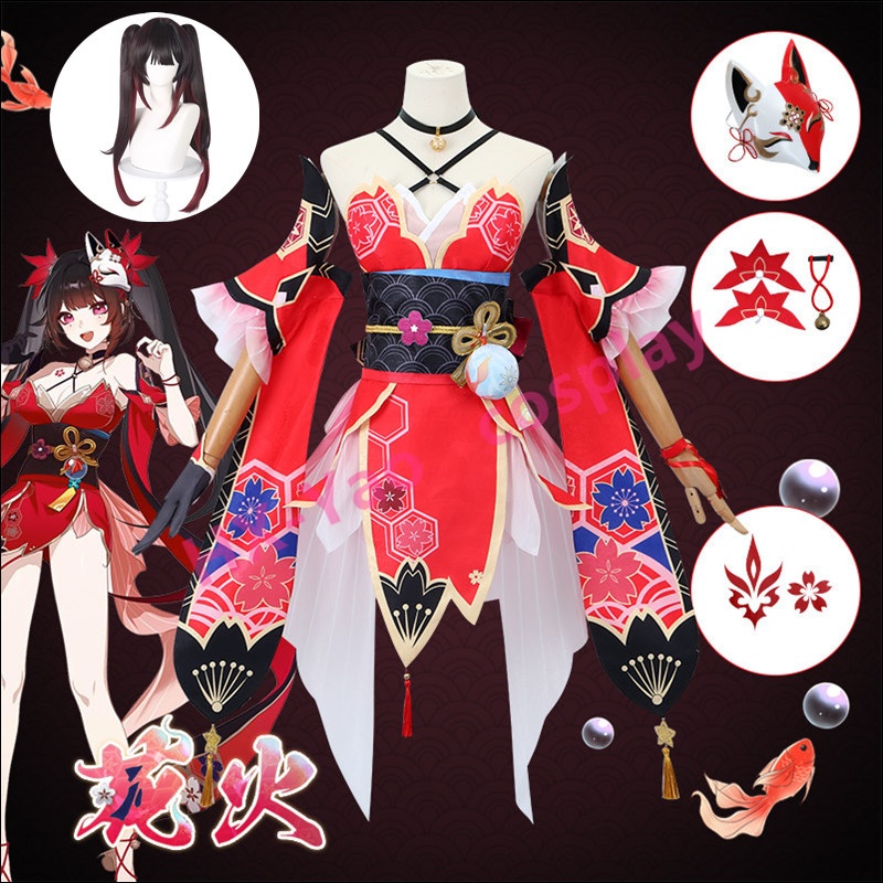 【HX-YAO】 Honkai Sparkle cosplay costumes Honkai Star Rail คอสเพลย์เกมโชว์เครื่องแต่งกาย