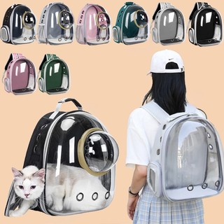 Cat Bag Pet Carrier Bag Large Capacity Dog Carrier Travel Backpack Breathable Space bag for Cat