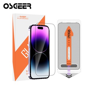 OSGEER ฟิล์มแก้วสําหรับ iPhone 17 air 11 12 13 14 15 16 16e …