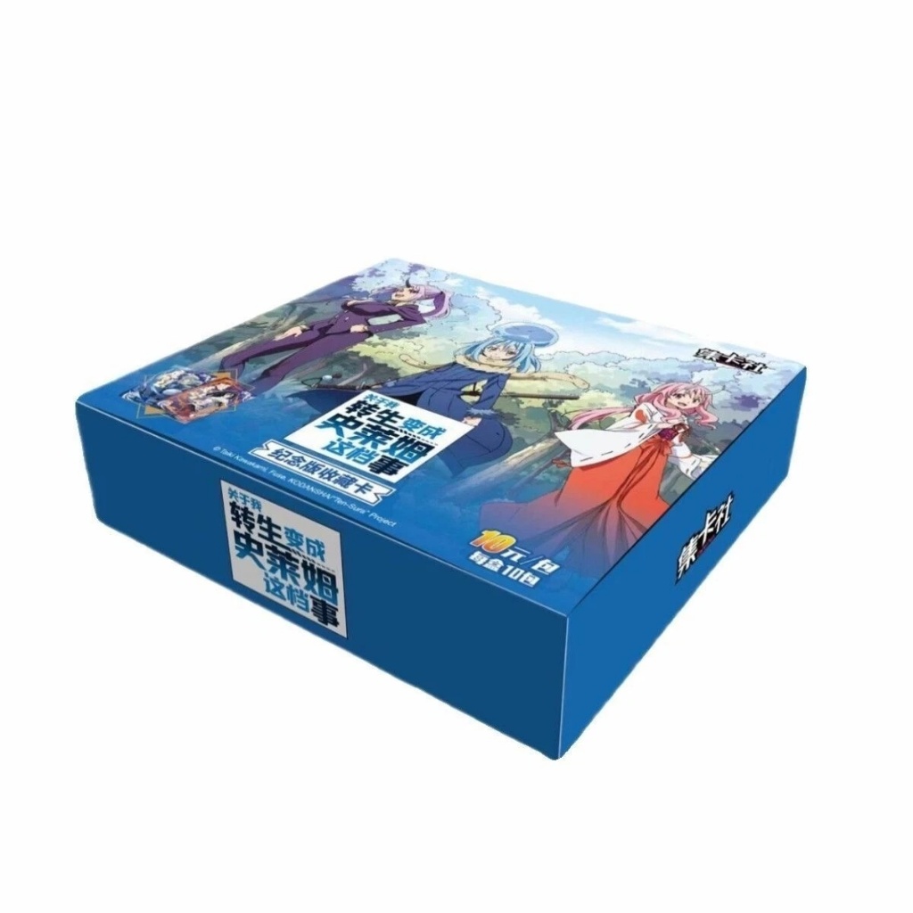 การ์ดสนุกเวลานั้นฉันกลับชาติมาเกิดเป็น Slime Collection Trading Card Box ปิดผนึก