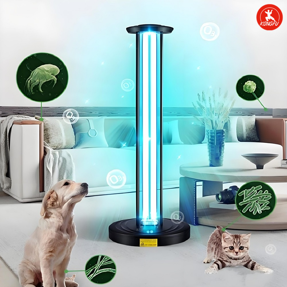 เครื่องฆ่าเชื้อด้วยแสงยูวี หลอดยูวี 38W/65W/100W UV STERILIZER LAMP พร้อมรีโมท หลอดฆ่าเชื้อด้วยแสงยูวี หลอดโอโซนฆ่าเชื้อ