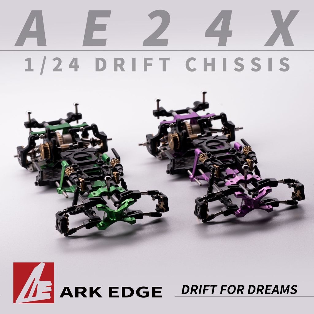 ARKEDGE AE24X 1: 24 RWD Tube Performance Drift กรอบดริฟท์เกรดมืออาชีพรุ่นชุด