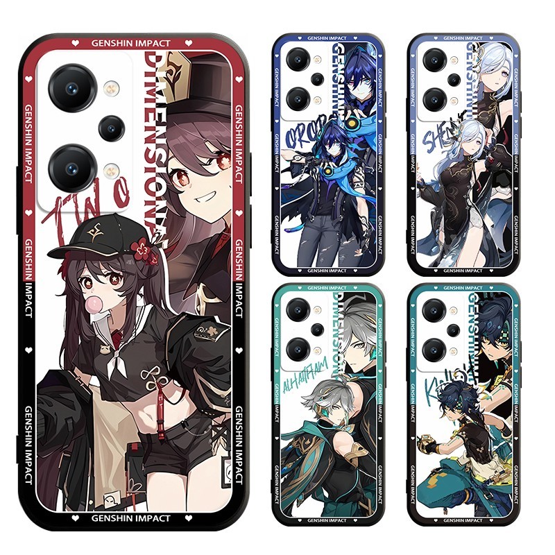Realme GT7 7T GT6 GT 6T NEO 3T 5G Master Edition 3 240W 3T 5G 2 3 PRO Genshin Impact Casing Soft Cas