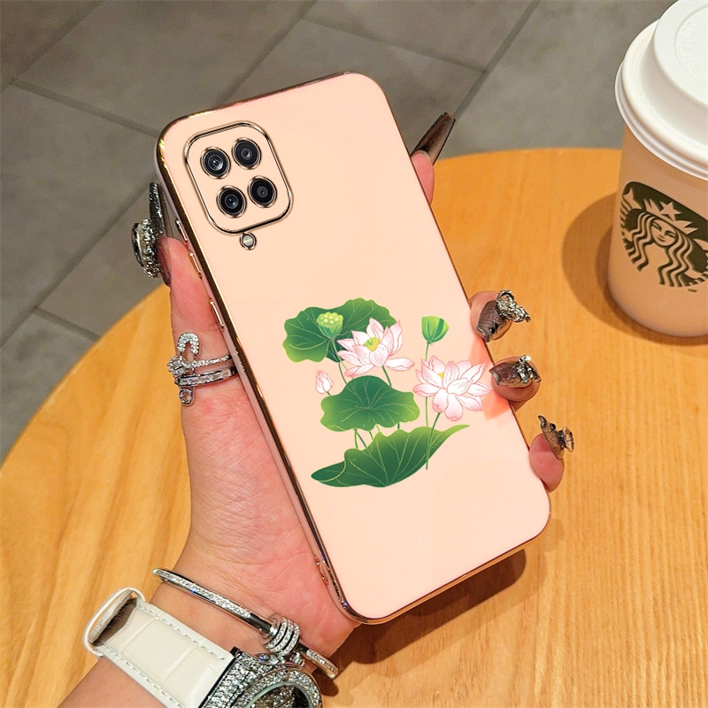 ดอกบัววาดขอบตรงไฟฟ้า Samsung A12, Samsung M12, Samsung A22 4G, Samsung a22 5G, Samsung M22