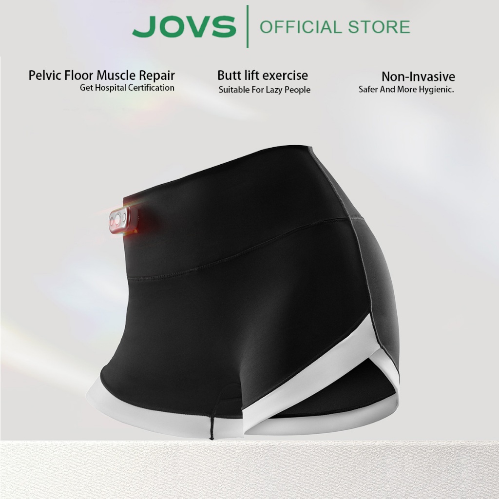 JOVS กางเกงซ่อมแซมกล้ามเนื้ออุ้งเชิงกราน กางเกงขาสั้น Ems-Toning Shaping Pants