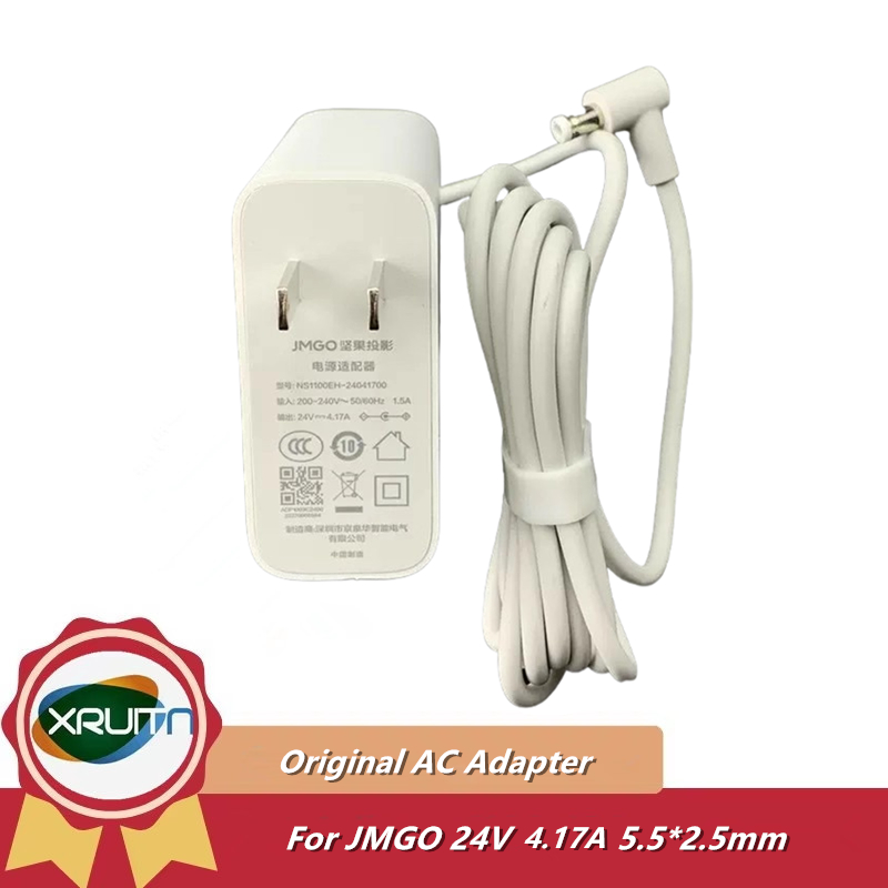 NS1100EH- ของแท้24041700 เครื่องชาร์จอะแดปเตอร์ AC 24V 4.17A สําหรับ JMGO n1s / n1s 4k / n1air / n1s