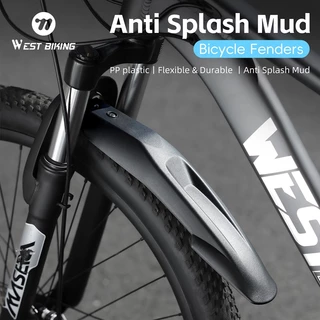 【พร้อมส่งจากกรุงเทพ】WEST BIKING บังโคลนจักรยาน บังโคลนจักรยานเสือภูเขา แผ่นกันน้ำ กันเปื้อน ขยายและยาว บังโคลนจักรยาน