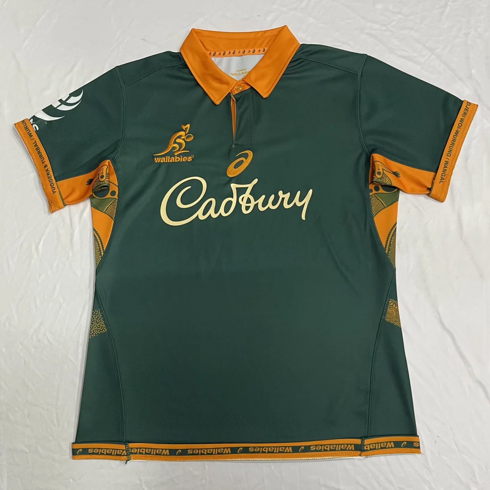2025 Australia Kangaroos Rugby League Home Rugby Jersey
