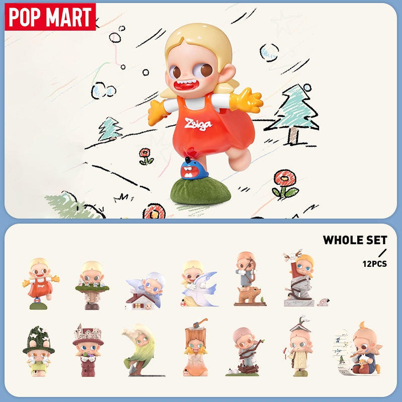 POP MART  Zsiga Borderline Drifter Series Figures (Whole Set)