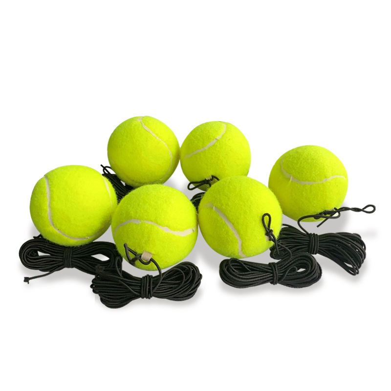 Tennis Ball  ลูกเทนนิสพร้อมเชือกยืด  รุ่นฝึกเดี่ยว  ยืดตัวดีและทนทาน  ผูกมัดแน่นหนา