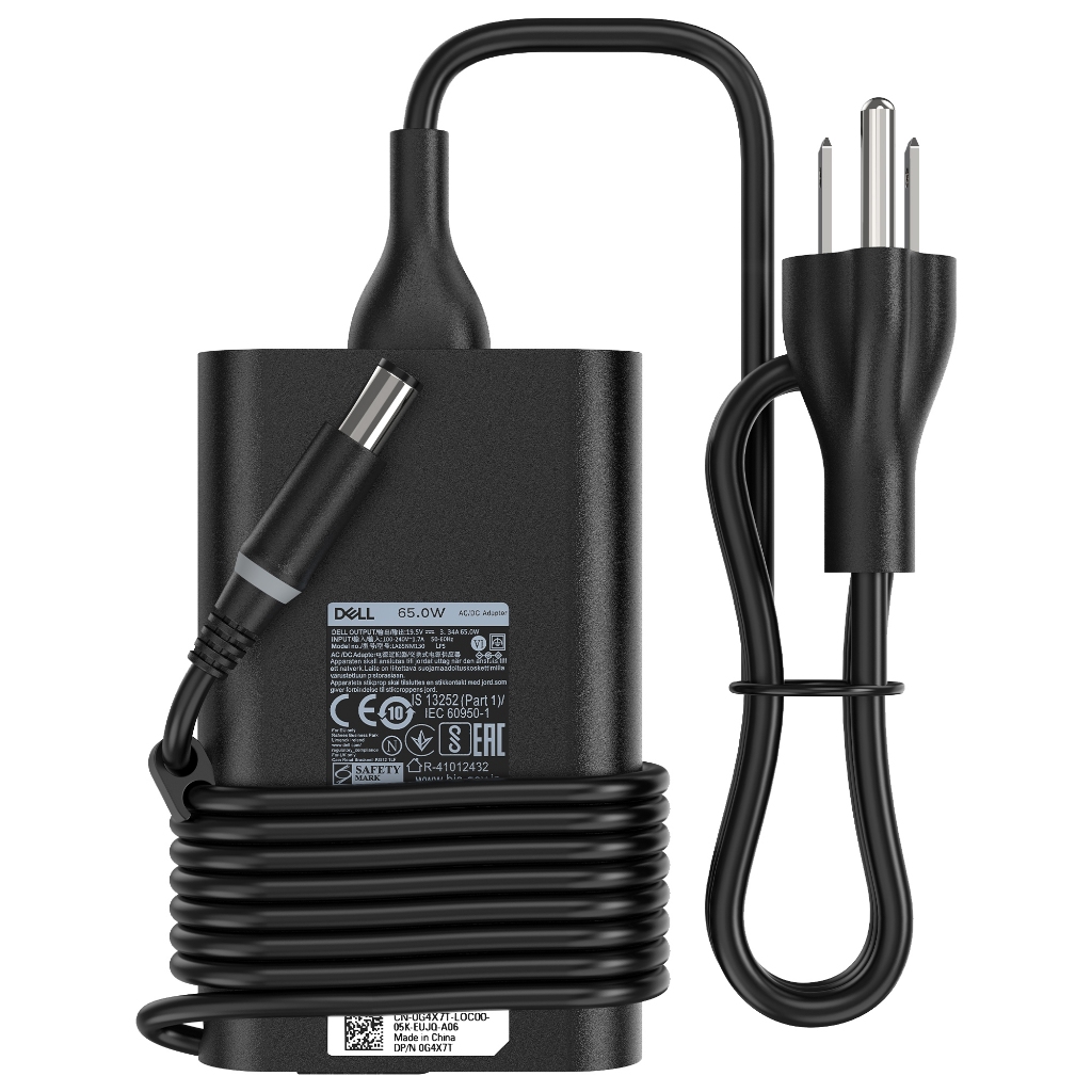 65W 19.5V 3.34A Dell Latitude แล็ปท็อปชาร์จ 7.4*5.0 มม.LA65NM191
