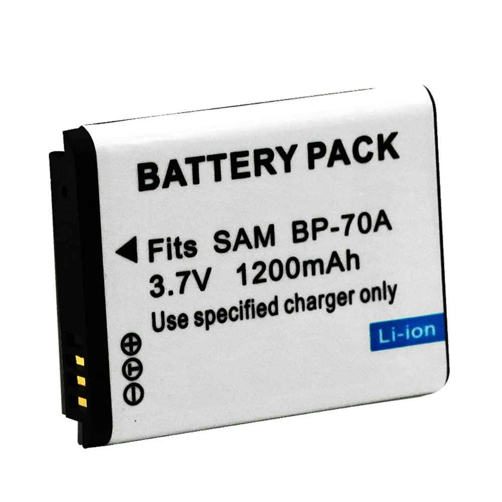 BP-70A EA-BP70A IA-BP70A BP70A IABP70A แบตเตอรี่สําหรับ SAMSUNG AQ100, DV150F, ES65, ES67, ES70, ES7