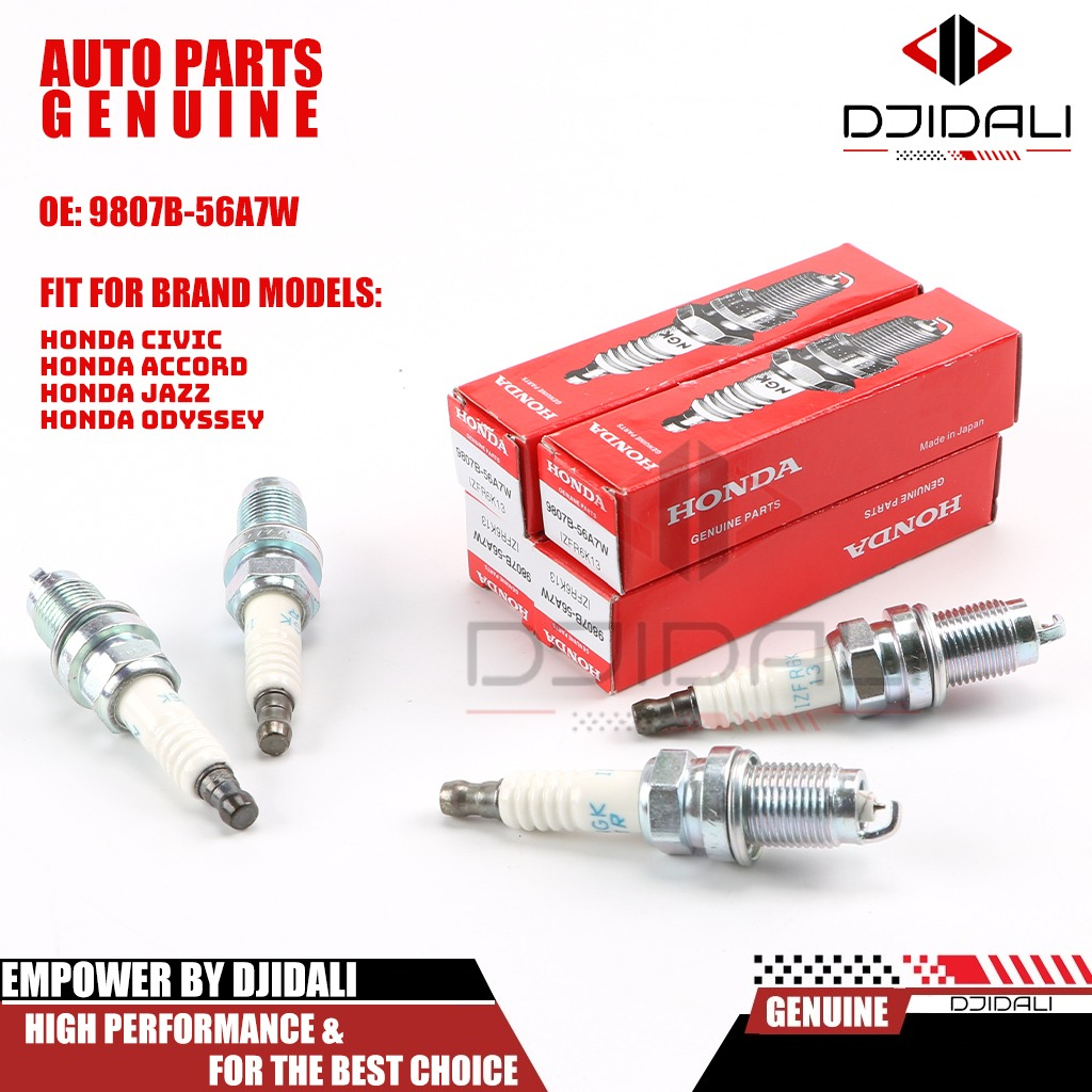 หัวเทียนเลเซอร์อิริเดียม NGK สําหรับ Honda City 2003-2013 SEL & TMO/ Honda Jazz 2003-2013 SEL & TMO 