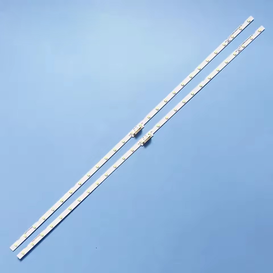 2 ชิ้น/เซ็ต led Backlight strip สําหรับ SAMSUNG TV BACKLIGHT UA43NU7100 UA43RU7100 UA43NU7020 UA43NU