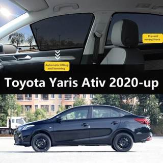 ม่านบังแดดหน้าต่างรถยนต์สําหรับ Toyota Yaris Ativ 2020-up รถ…