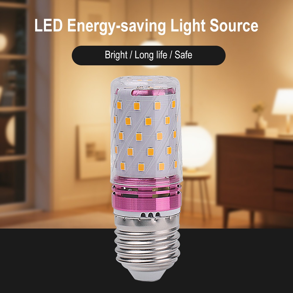 Boruit LED หลอดไฟข้าวโพด 12W ประหยัดพลังงานโคมระย้าตกแต่งบรรยากาศ sense night Light โคมไฟตั้งโต๊ะแบบพกพา
