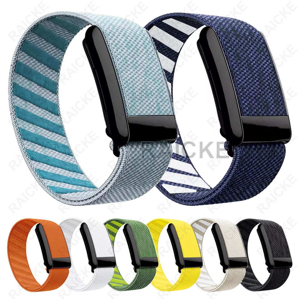 Breathable Soft Elastic Nylon Strap Replacement Bracelet สําหรับ Whoop 4.0 5.0 ONE PEAK LIFE MG