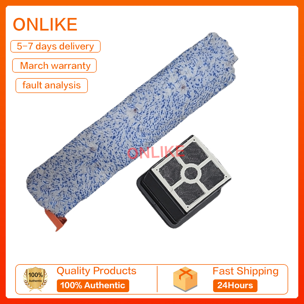 ใหม่ ILIFE W90 อุปกรณ์เสริมเครื่องดูดฝุ่นแปรงลูกกลิ้ง HEPA Filters