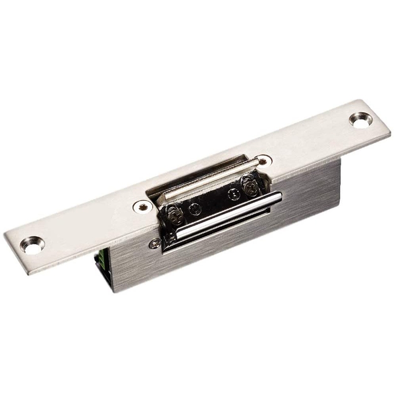 12V Electric Strike ล็อคประตู Fail Safe/Fail Secure สําหรับประตูกระจกไม่มีกรอบ