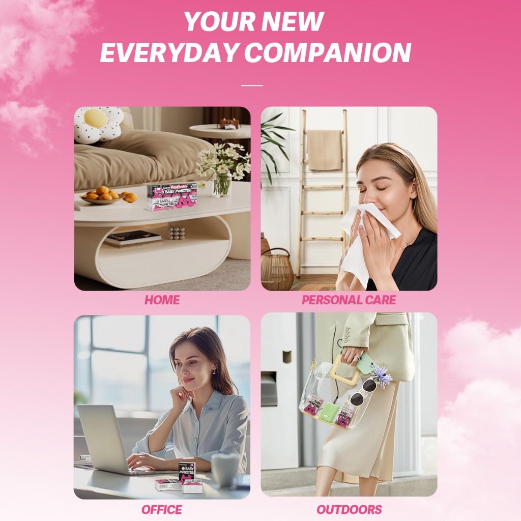 【90ห่อ】Royo Panda ทิชชู่ แพ็คใหญ่ 4ชั้น หนาพิเศษ 210x210mm 7ดึง เช็ดมือ-เช็ดหน้า-เด็กเล็ก ปลอดภัย - รูปที่ 2