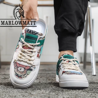 รองเท้าผู้ชาย Marlowmatt | แฟชั่นล่อสไตล์ใหม่ | กันลื่นระบายอากาศอินเทรนด์