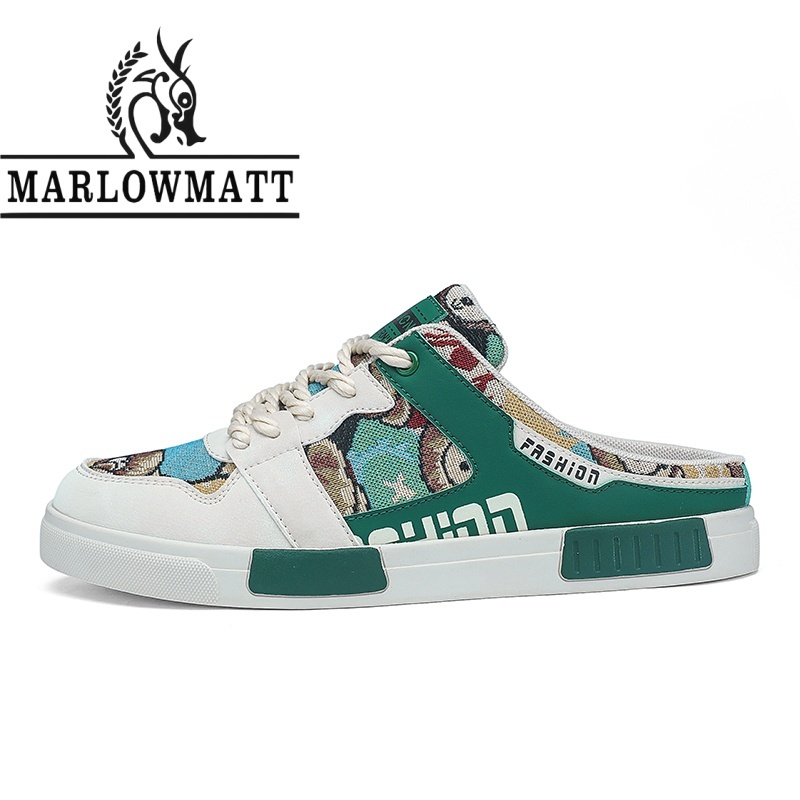 รองเท้าผู้ชาย Marlowmatt | แฟชั่นล่อสไตล์ใหม่ | กันลื่นระบายอากาศอินเทรนด์