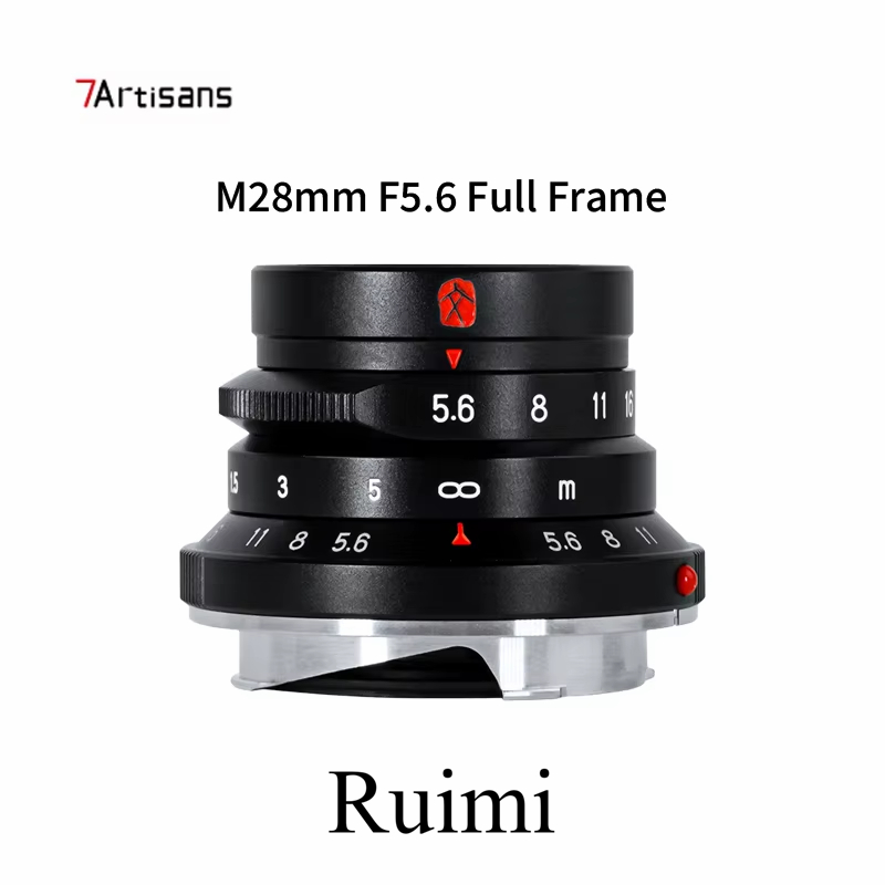 7Artisans 28mm F5.6 Full Frame เลนส์มุมกว้าง MF สําหรับ Leica M-Mount กล้อง M2 M3 M4 M6 M7 M8 M9 M24