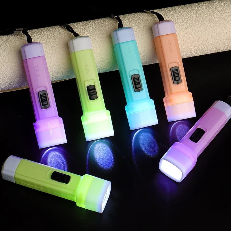 🔥ส่งในไทย🔥 ไฟฉายพกพาขนาดเล็ก พวงกุญแจไฟฉาย torch คละสี มินิไฟฉาย ไฟฉาย ของขวัญ ของแจก ของชำร่วย thumbnail 6