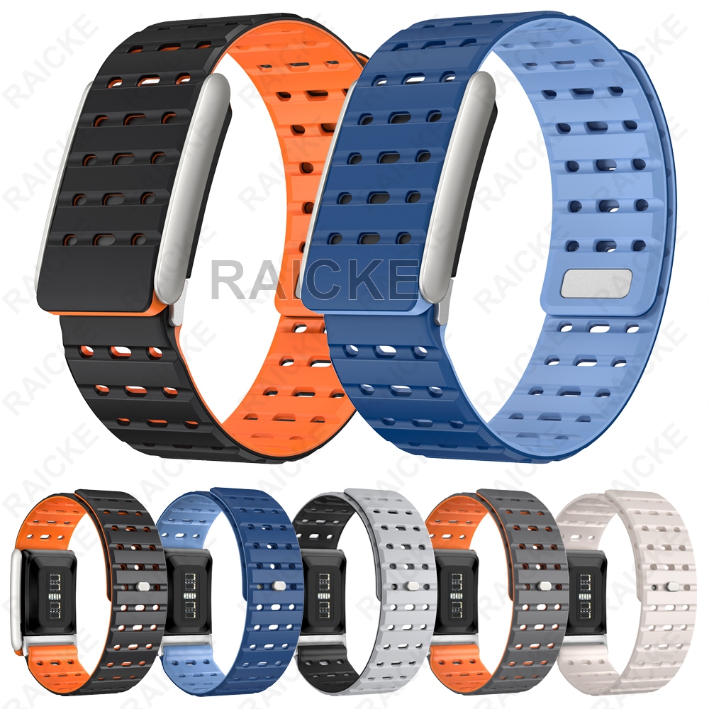 สายรัดเปลี่ยนซิลิโคนแม่เหล็กระบายอากาศสําหรับ Whoop 5.0 ONE PEAK LIFE MG