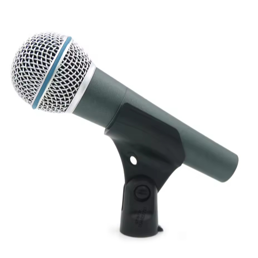 Shure BETA58A คุณภาพสูงโลหะ Professional ไมโครโฟนแบบมีสายแบบไดนามิก Cardioid Mic สําหรับคาราโอเกะ Li